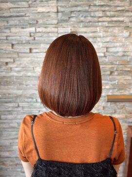 ヘアカラー カフェ(HAIR COLOR CAFE) アプリコットオレンジ