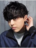 メンズカット/ニュアンスパーマ/ベリーショート/眉毛/barber