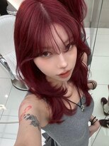 レディアル 渋谷(REDEAL)&nbsp;ワンホンヘア/韓国ヘア/ウルフ/前髪[レイヤーカット/渋谷]