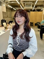 ツキヘア(TUKI hair)&nbsp;ワインレッド/ボルドーブラウン/高松/顔まわりレイヤー