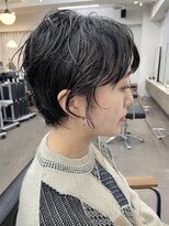 ユノ(juno) 【中目黒】大人の黒髪ベリーショートパーマ☆