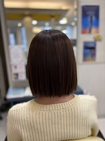 ヘアープレイスクリアライン 栄町店(hair place CLEAR LINE) 【切りっぱなしボブ】髪質改善/トステア/シルク架橋/メテオ