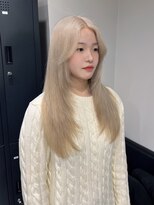 ベレーザ 渋谷(BELEZA)&nbsp;11912ミルクティーベージュ髪質改善ストレートマロンベージュ