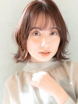 ローレン(LOREN) 美肌くすみピンクブラウン/ニュアンスパーマ似合わせ小顔ボブ