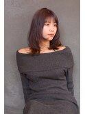 20代30代40代前髪ありドラマチックレイヤー