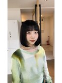 【 YUCCA 】大人可愛い20代30代40代ぱつっと/切っぱなしボブ