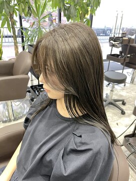 アムヘアー(A.M. hair) 柔らかアイスグレージュ☆