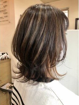 グランヘアー 大町店(GRANHAIR)の写真/GRAN HAIRの炭酸泉カラー・オイルグロスカラーで髪に表情を♪お悩みカバー×美しいデザインを叶えます☆