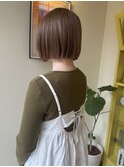 〈浅草 半個室〉ぱつっと無造作ボブ