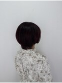 【ClEL立川　佐藤】ピンクブラウン　ショートボブ