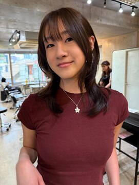 ナループロア ルームー(Nalu pu loa ROOMOO) レイヤーカット/シャギーレイヤー/海外風レイヤー