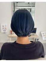 ミエルヘアーエスト 新宿店(mielhair est)&nbsp;ディープブルー☆ブリーチカラー　【新宿】
