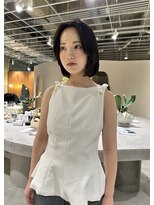 キュー 神戸三ノ宮(cue.)&nbsp;［hina］切りっぱなしボブ