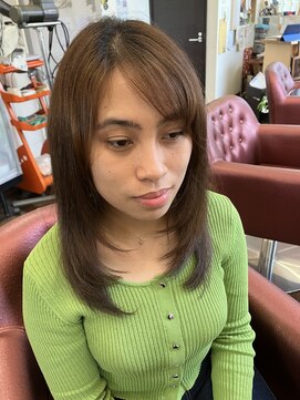 リオン 美容室 RE.ON 利音 レイヤーカット