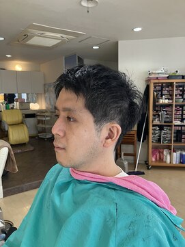 美容室 ステラ ツーブロックレイヤー
