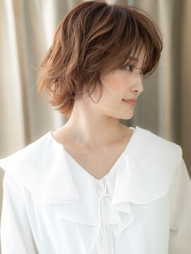 カバーヘア ブリス 志木南口駅前店(COVER HAIR bliss) 大人ガーリー小顔くびれボブシャギーウルフカットX志木20代30代