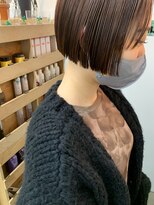 キューズ クラブ(cuz KLUB) 【cuzKLUB】コンパクトボブ×ナチュラルブラウン◎池袋