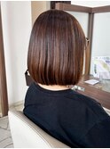 艶感ナチュラルストレートボブ【四條畷市】