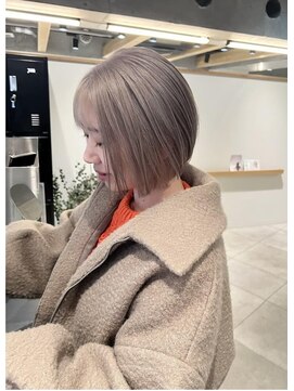 オーク たまプラーザ(OAK) ミニボブ　ミルクティーグレージュ