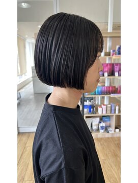 サラ ビューティ サイト 春日(SARA Beauty sight) 【松尾が作る】【福岡春日】【ケアカラー】髪質改善ボブ