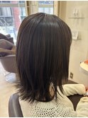 【外ハネボブ　矯正毛】