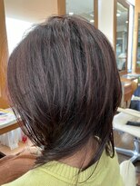 ナチュラルヘアーラック フェイスレイヤー