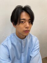 リベルタ(liberta)&nbsp;ナチュラルセンターパート◎大人メンズヘア［liberta/植松
