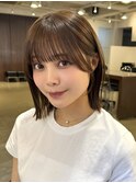 くびれボブ切りっぱなしボブロブ大人ボブボブレイヤーミニボブ