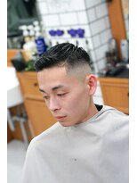 バーバーショップ ノア 2nd(BARBERSHOP NOR) ウェーブアップ/スキンフェード/フェザーアップ/短髪/ショート