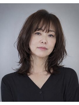 くらげ美容院 武蔵小杉 ５０代ヘアスタイル