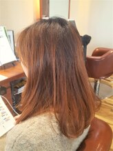 ☆施術前☆       　[千葉/都町/都賀／蘇我/髪質改善/縮毛矯正/トリートメント/パーマ/カラー]