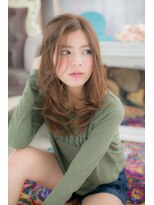 ヘアアンドビューティー ミック(Hair & Beauty miq)&nbsp;無造作ウェーブのラフガーリーstyle a(miq阿佐ヶ谷)