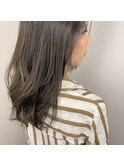 糸ハイライト×グレージュ