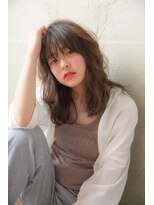 アンアミ オモテサンドウ(Un ami omotesando) 【Unami】　大人気パーマミディアム　島田梨沙