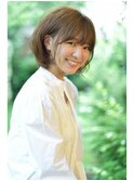 ラフに動かして脱力系おしゃれボブ【Azur深谷】