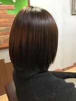サピュエ ヘアサロン(S'appuyer hair salon) 艶髪ストレート