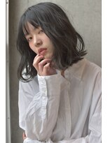 バロンフェム(baLon.fem)&nbsp;【yu-ma】 抜け感ラフウェーブ　ボブスタイル