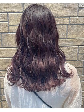 フィオーレ ヘアデザイン(FIORE hair design) ピンクバイオレット