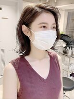 アルト(Alto) 外はねウルフベージュくすみカラーラベージュ