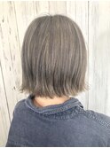 切りっぱなしボブ