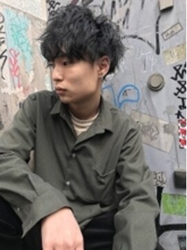 ノイ 経堂(noi) マッシュ×パーマ[メンズ/パーマ/マッシュ/経堂/経堂駅]