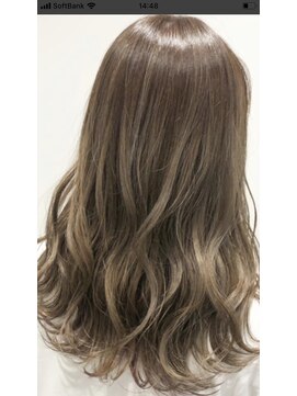 エイトタマプラ たまプラーザ店(EIGHT tamapla) eightたまプラ】デザインカラー_切りっぱなしボブ