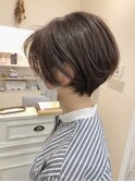朝楽くスタイリング！くびれボブショート♪