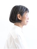 【えがお美容室】50代60代に人気◎似合わせショートバングボブ