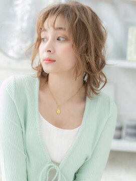 モッズヘア 越谷(mod's hair) イヤリングカラー小顔くせ毛風くびれショートa越谷20代30代40代