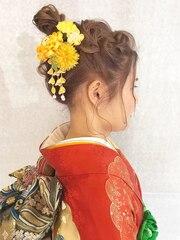 成人式ヘアセット