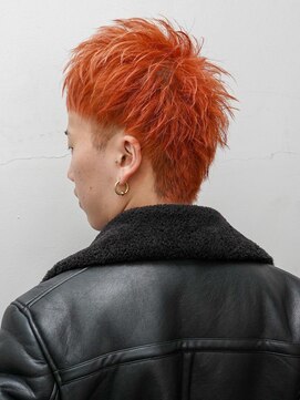 ワンワンオー バーバーショップ 長浜店(@110 BARBER SHOP) ショートウルフレイヤー