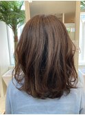 大人女性髪質改善ブラウントリートメントカラー