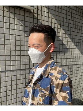 ネクサスアンドコー 錦糸町店(NEXUS&Co.) スリックバックフェードスタイル[錦糸町]<理容室>[Men's]