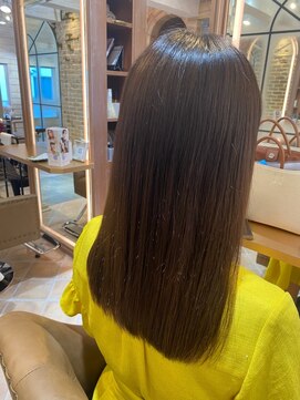 アマンヘアーイースト 吉祥寺東口店(Aman hair-e) ナチュラル縮毛矯正×艶ロング2022S/S【Amanhair-e吉祥寺】